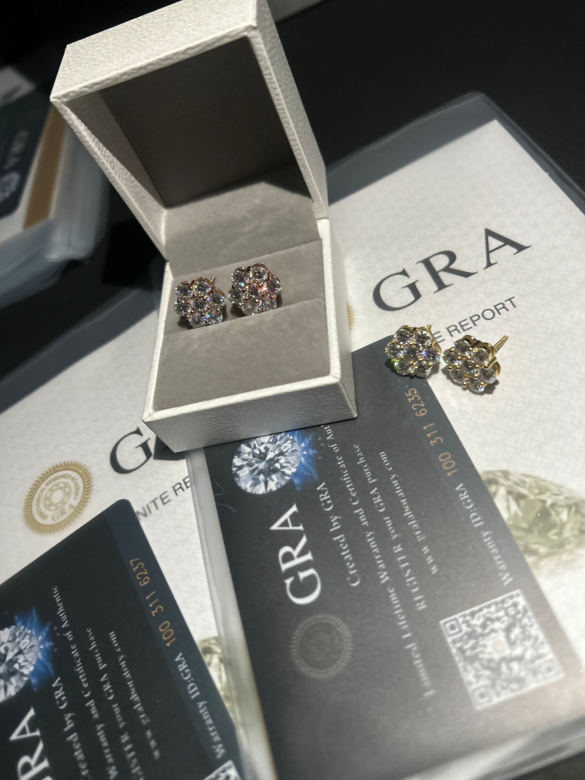 12MM Cluster Earrings