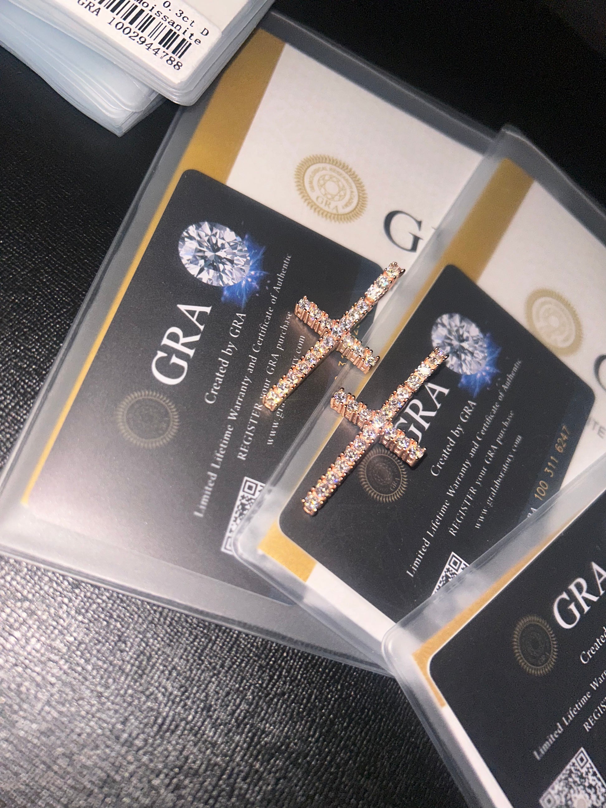 Tennis Cross Pendant