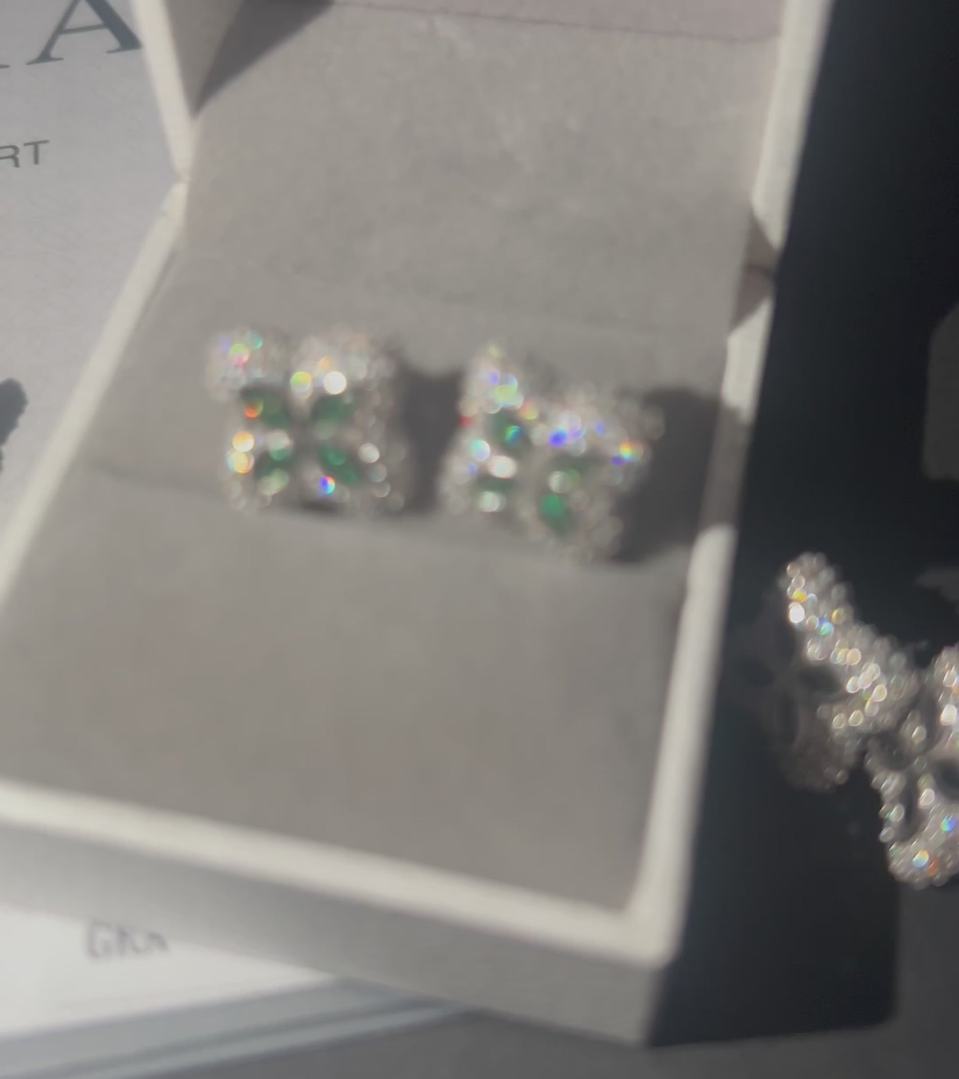 15MM Iced Out Marquise Earrings
