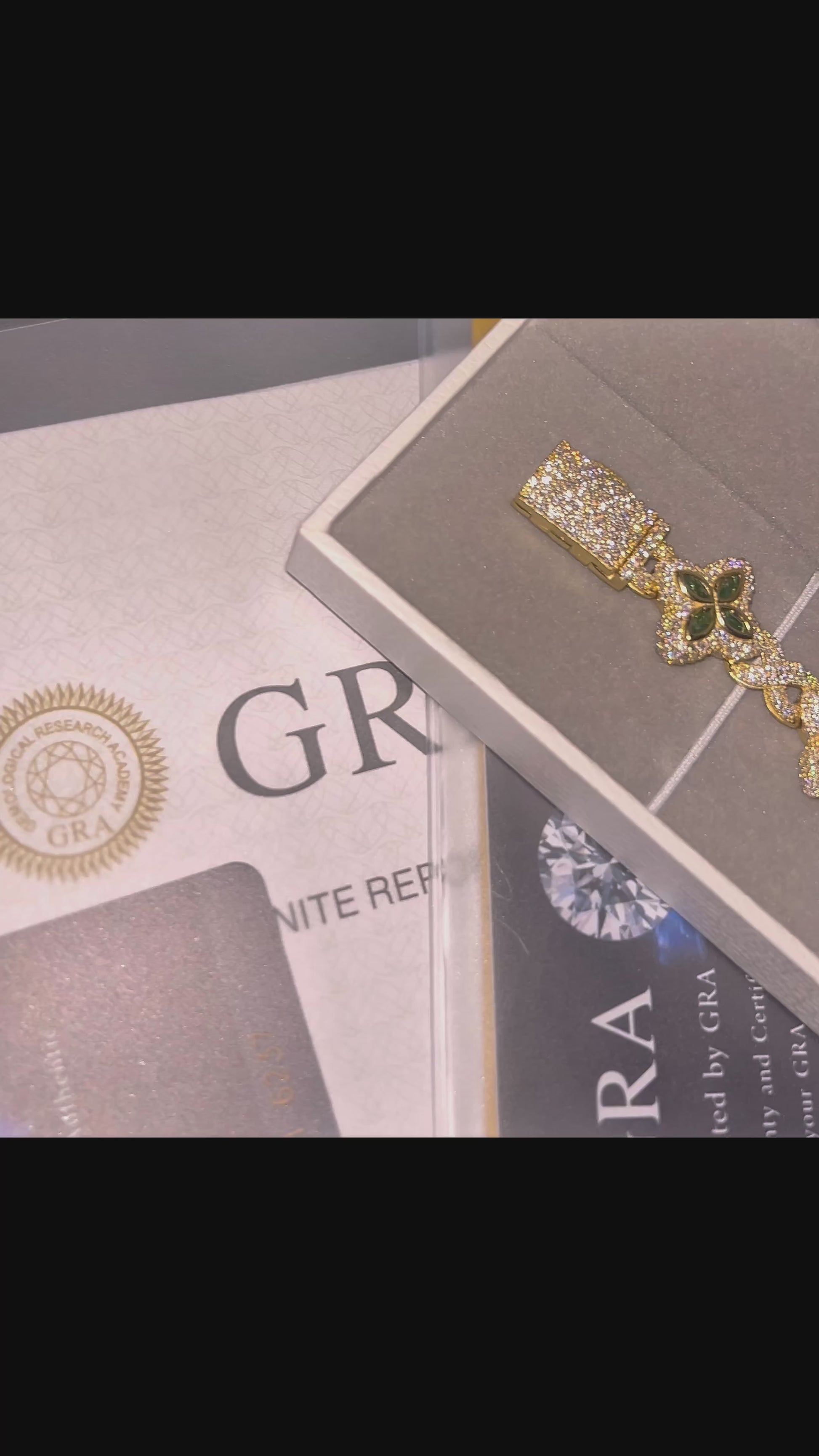 Iced Out Marquise Bracelet