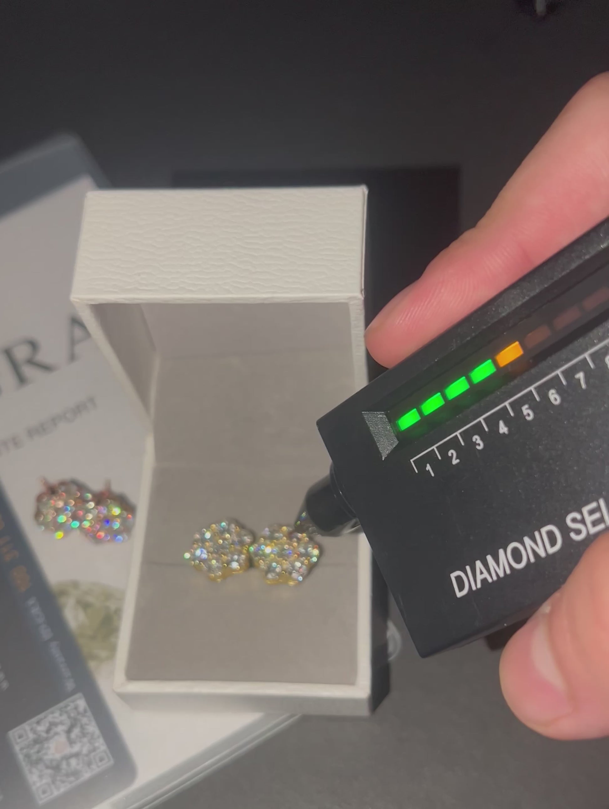 12MM Cluster Earrings