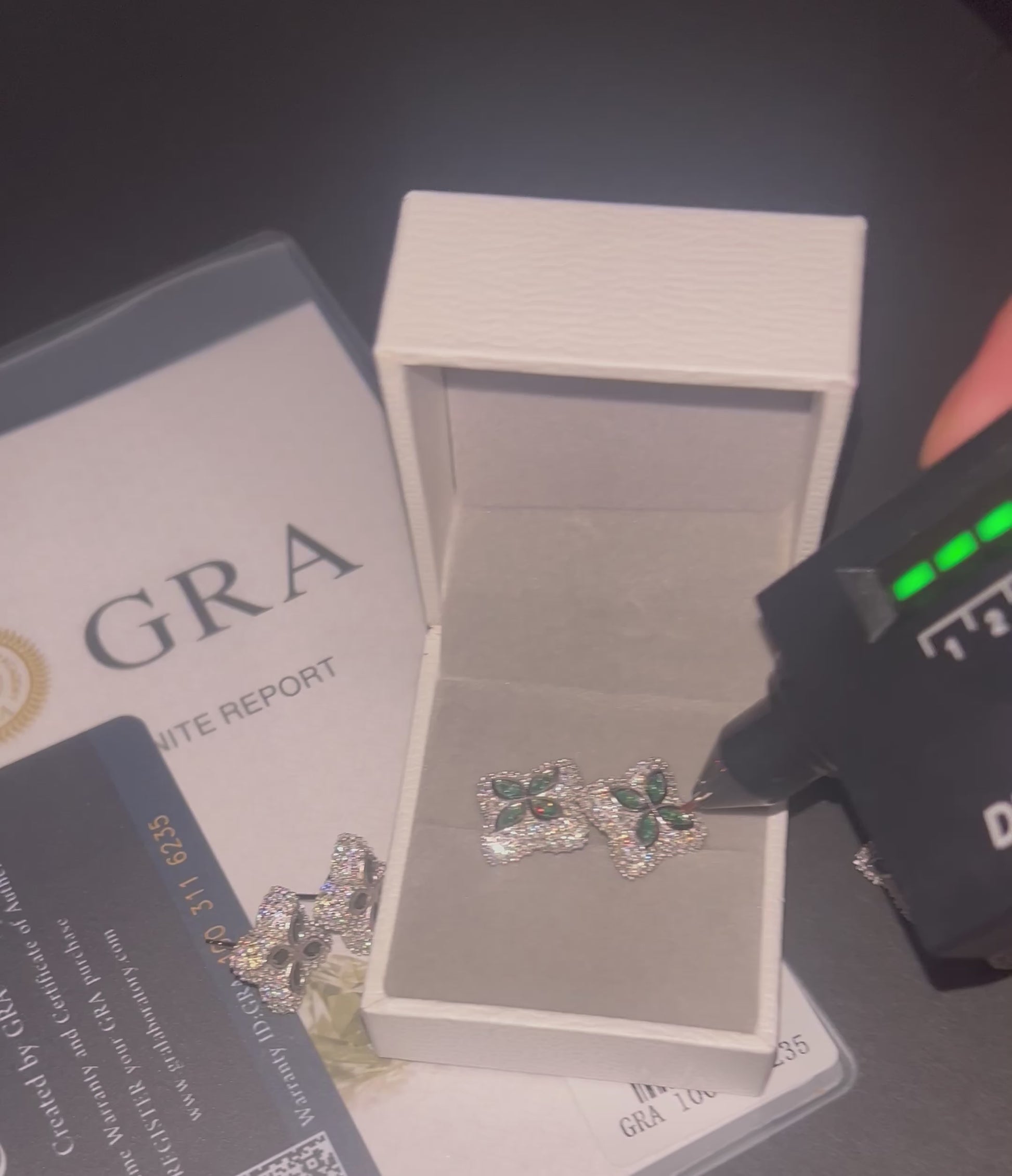 15MM Iced Out Marquise Earrings